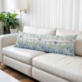 thumbnail image 2 of Blue Hydrangea Body Pillow Cover 20 x 54 Inch Decorative Pillow Cover Spring Summer Eucalyptus Wooden Lumbar Pillowcase Seasonal Rectangle Cushion Case for Couch Sofa Bed Living Room, 2 of 9