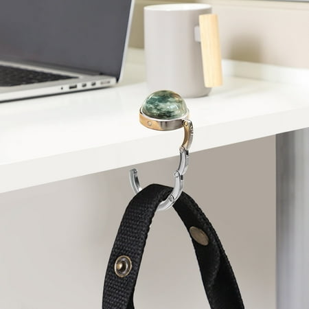 

Clearance Luminous Glass Hooks Fluorescent Cosmic Glass Schoolbag Hooks Folded Bag Hooks Hooks For Deskside Hooks Student Gifts