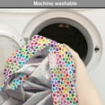 thumbnail image 6 of Abstract Dog Crate Cover, Trippy Crossed Linked Geometric Puzzle Style Ornamental Background Pattern, Easy to Use Pet Kennel Cover for Medium Large Dogs, 35" x 23" x 27", Multicolor, by Ambesonne, 6 of 6