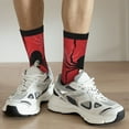 thumbnail image 6 of Pofeuu Spider Print Crew Socks, Adult Running Hiking Socks for Youth and Adult, 6 of 6