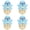 Sky Blue, variant on RZDLIZJ 1Pc Mini Hook Utility Knife,ABS Retractable Cutter,Portable Box Opener for Package Opening,Paper Cutting,Daily Carry Use,3x1.96 Inch