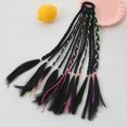 thumbnail image 1 of Nvzi Extensiones de cabello con trenzas, postizos trenzados con bandas de goma, extensiones de cola de caballo trenzada larga, accesorios para fiesta de cumpleaños y graduación, B06, 1 of 5