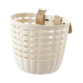 thumbnail image 1 of Cesta de bicicleta para niños, accesorio pequeño con correas ajustables, decorativa para niños. Beige, 1 of 9