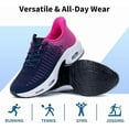 thumbnail image 4 of MAYKX Women’s Slip-On Walking Shoes Cushioned Sole Tennis Sneakers for Office Ladies & Pregnant Women, 4 of 6
