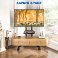 thumbnail image 5 of TAVR Furniture Rolling TV Stand with Wheels & Power Outlet for 32-70 inch TVs up to 88lbs, Height Adjustable for Outdoor, Home, Office, 5 of 11