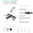 thumbnail image 2 of Builders Shoppe 3310BZ/4010BZ Mobile Home Two Handle Non-Metallic 8" Tub Shower Faucet Diverter Valve with Shower Head Brushed Bronze Finish, 2 of 4