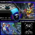 thumbnail image 6 of Switch Controller Compatible with Switch/Switch Lite/Switch OLED, Extra Controller with Paddles, Wireless Switch Pro Controller with Turbo, 6-Axis Gyro,Programmable with Buttons,Black, 6 of 8