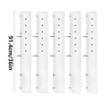 thumbnail image 3 of BotaniNest 5 Pack Seedling Sapling Grow Tube Standard Vented Seedling Protectors Split Grow Protector With Releasable Zip Ties Shelter For Trunk Against Deer, 3 of 7