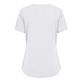 thumbnail image 5 of Roncen Short Sleeve Shirts for Women Pleated Crewneck Cute Blouses Dressy Casual Elegant Tops Loose peasant Summer T-Shirts, 5 of 8