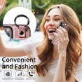 thumbnail image 5 of iPhone 12 Case ,Card Slots Leather Wrist Strap Phone Cover for iPhone 12, 5 of 5