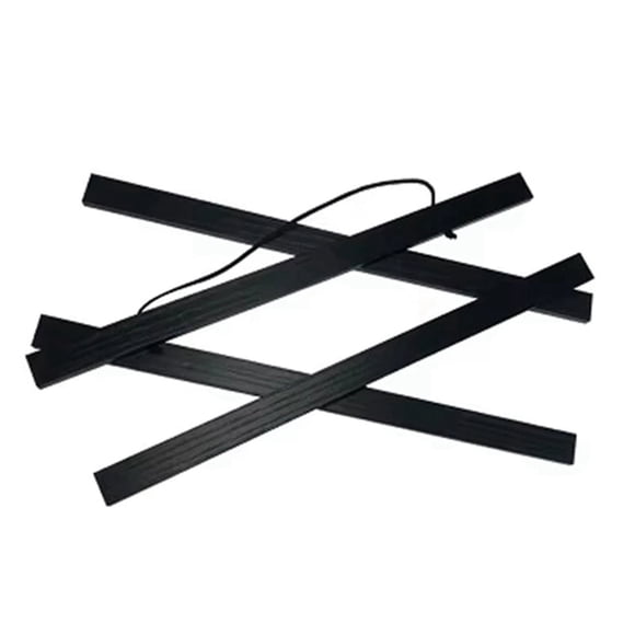 Magnetic Wooden Poster Hanger Photo Wall Art Canvas Print Picture Clip Living Room Home Decor Black