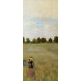 thumbnail image 2 of Monet, Claude 8x14 Gold Ornate Wood Framed with Double Matting Museum Art Print Titled - Field Of Poppies (Les Coquelicots) 1873 (right), 2 of 4