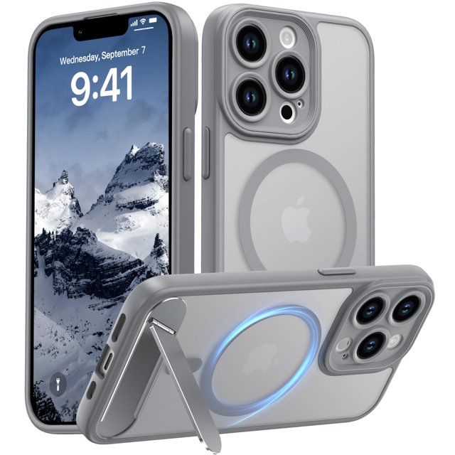 Funda para iPhone 13 Pro 6.1" AMILIFECASES con Soporte Magnético