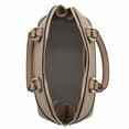 thumbnail image 6 of FashionPuzzle Zip-Around Saffiano Classic Dome Satchel (Travertine), 6 of 7
