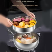 Titanium Hammered Pan with Lid, Thickened Multi-Layer Stock Pot, Titanium Wok Pan, Scratch-Resistant Non Stick Titanium Frying Pans, Even Heating for Cooking,11.02in/lid