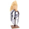 thumbnail image 2 of INDIA OVERSEAS TRADING CORP IR 80632 Armor Helmet Corinthian W/ Plume, 2 of 5