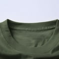 thumbnail image 6 of Cotton T-Shirts Short Sleeve Basic Tees Mens Crew Neck Casual Summer Tops with Chest Pocket Soft Plain Tshirts (2XL, Green), 6 of 7