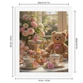 thumbnail image 2 of Paint by Numbers Kit for Adults, Teddy Bear Tea Time Delight Paint by Numbers, Easy Paint by Numbers Kit for Adults Beginner, DIY Adult Paint by Number Kits on Canvas, Home Decor, 2 of 7