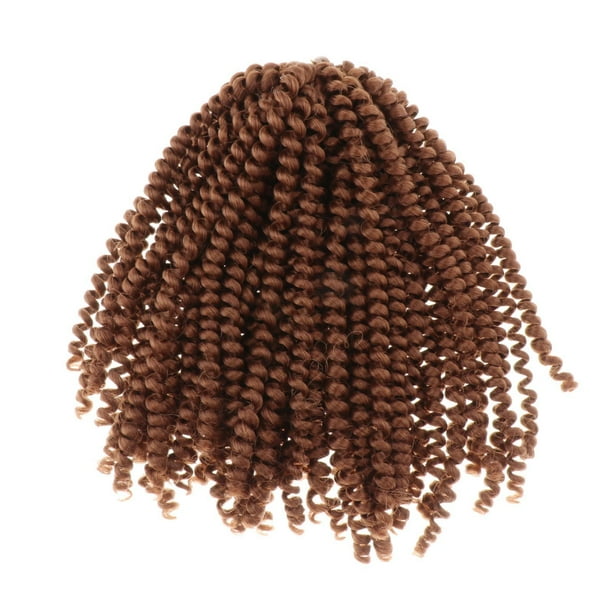 Extensiones de cabello sintético jinwen de 8 pulgadas Colores de primavera Estilo 5