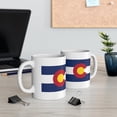 thumbnail image 7 of Colorado Coffee Mug State Flag Denver Colorado Springs Ceramic Mug 11oz Gift from Colorado Mile High City 5280, 7 of 7