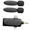 thumbnail image 3 of Micrófono de Solapa Inalámbrico Compatible con Cámaras, Portátiles y Teléfonos Inteligentes. Micrófono de Solapa Inalámbrico., 3 of 6