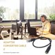 thumbnail image 2 of Cable adaptador conversor de auriculares estéreo de 3,5 mm a conector hembra RJ9 macho (2 unidades), 2 of 4