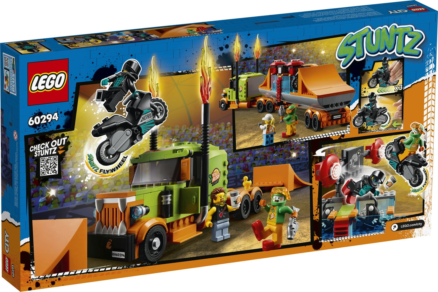 Four new LEGO CITY Stuntz sets have been delayed online