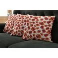 thumbnail image 2 of Ambesonne Flower Throw Pillow Cover 4 Pack, Poppies Garden Floral, 20", Scarlet White Red, 2 of 6