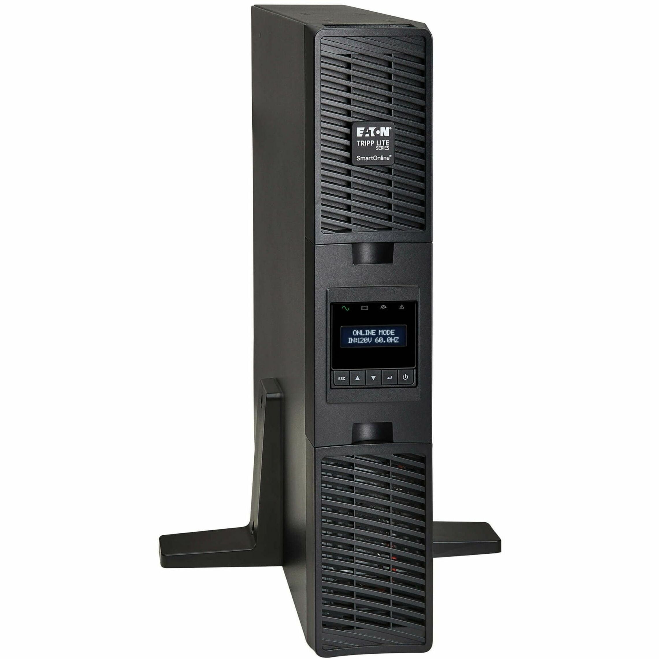 Tripp Lite UPS Smart Online 1000VA 900W 120V LCD USB DB9 WEBCARDLX 2URM (SU1000RTXLCD2UN)