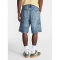 thumbnail image 3 of No Boundaries Men's & Big Men's 100% Cotton Denim Carpenter Shorts, 9" Inseam, Size 28-44, 3 of 5