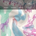 thumbnail image 6 of Happy Easter Cloth Napkins, Colorful Bunny Love Heart Rabbits Retro Pink Washable and Reusable Dinner Napkins Set of 4, Table Napkin for Kitchen Party Birthday Wedding Hotel Housewarming 20"x20", 6 of 9