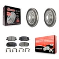 thumbnail image 1 of Transit Auto Front Coated Disc Brake Rotors and Semi-Metallic Pads Kit for Car Hyundai Genesis Coupe KGF-100429, 1 of 11