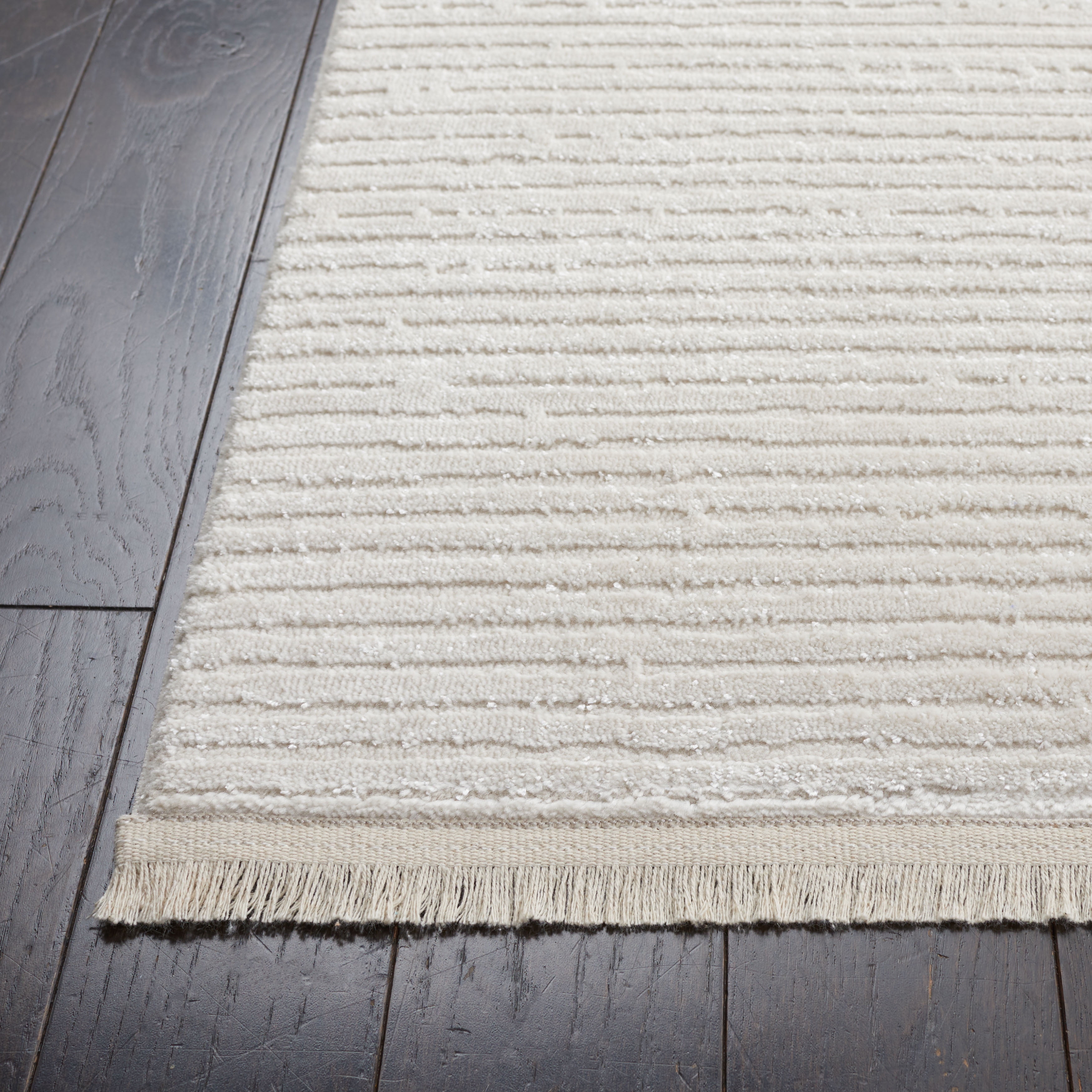 SAFAVIEH Whisper Zoe Solid Area Rug, Ivory, 9' x 12'