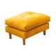 thumbnail image 5 of Reposapiés Con Patas De Madera, Sofá Acolchado, Reposapiés Para Sala De Estar, Sofá, Entrada, Amarillo, 5 of 10