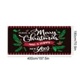 thumbnail image 3 of PRETXORVE Christmas Decorations, Christmas Decor, Garage Garage Festive Scene Door Party Background, 3 of 6