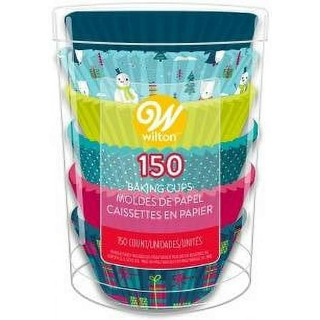 Standard Baking Cups-snowman & Friends Assortment 150/pkg