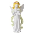 thumbnail image 2 of Escultura de resina de niña de oración, figuras de querubín, obras de arte, decoraciones, figura de ángel rezando Verde 72x55x148cm, 2 of 9
