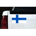 thumbnail image 2 of 12in x 7in Finland Flag Sticker, 2 of 3