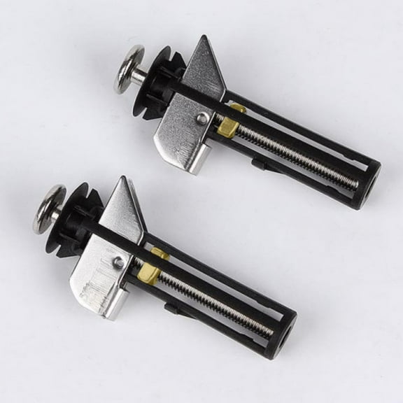 Hinge Style Bolt, Stainless Steel with Brass Nut (2.7-inch X 0.5-inch)