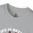 thumbnail image 4 of Life is Better with Shepherd - Funny Dog Lover Unisex Cotton Tee, 4 of 4