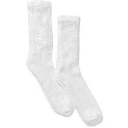 DR Scholl's Big and Tall Men's Diabetic Crew Socks, 2 Pack