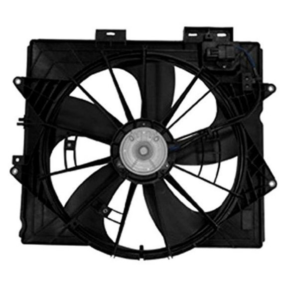 For Cadillac CTS/STS 2009-2015 Radiator Cooling Fan Assembly | Sedan | Motor/Blade/Shroud | GM3115253 | 20914377-PFM
