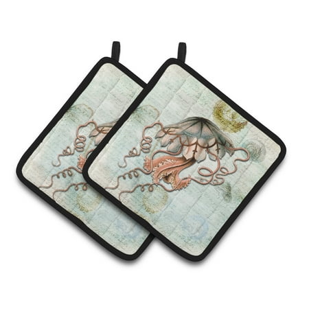

Carolines Treasures SB3044PTHD Pair of Pot Holders 7.5HX7.5W multicolor