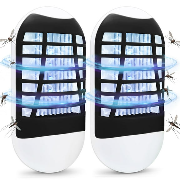 Bug Zapper Indoor, Electronic Fly Zapper Lamp for Home, Eliminates Flies Flying Pests Effective Operation