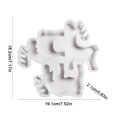 thumbnail image 4 of Moldes Silicona DIY 3D Navidad Molde para Resina Epoxi (3 Alces), 4 of 4