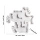 thumbnail image 4 of Moldes Silicona DIY 3D Navidad Molde para Resina Epoxi (3 Alces), 4 of 4