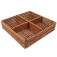 thumbnail image 1 of OULII Organizador De Escritorio Y Cesta De Almacenamiento Tejida Para Decor Y En Tono Marrón Claro, 1 of 6