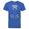 thumbnail image 1 of Marvel Official Mens Avengers Distressed Shield T-Shirt, 1 of 4