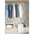 thumbnail image 4 of NuWallpaper Grey Halcyon Vinyl Peel And Stick Wallpaper, 216-in by 20.5-in, 30.75 sq. ft., 4 of 8