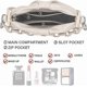 thumbnail image 4 of Small White Purse Sofii Shoulder Bag Mini Black Clutch Purses for Women Trendy Handbag Beige Purse, 4 of 4